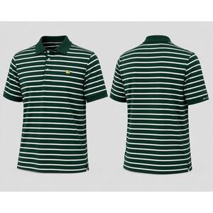 Masters Collection AUGUSTA SHIRT MEN  XL GRN NATIONAL LOGO Golf Polo  Masters